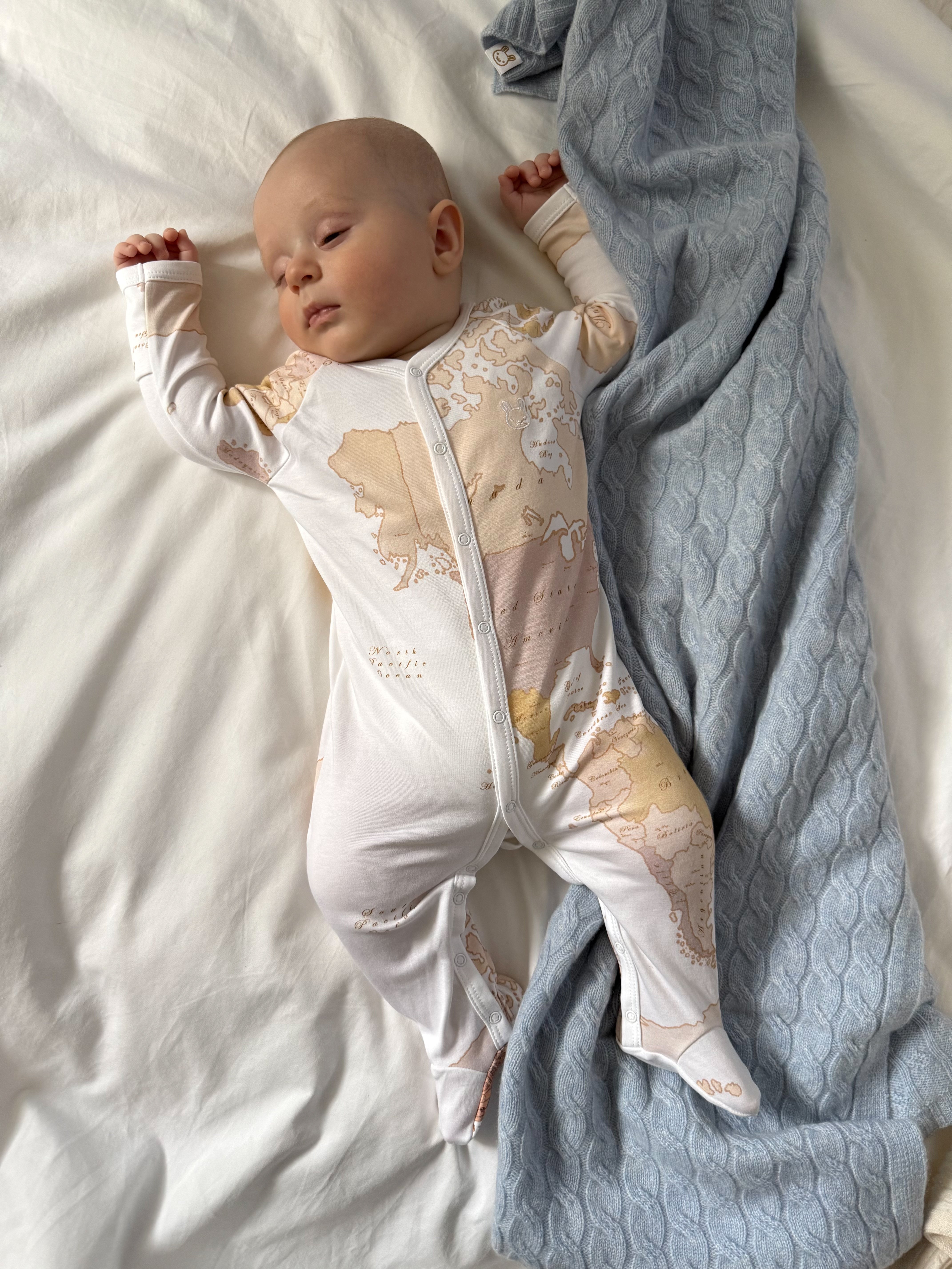 Organic Pima cotton Footie