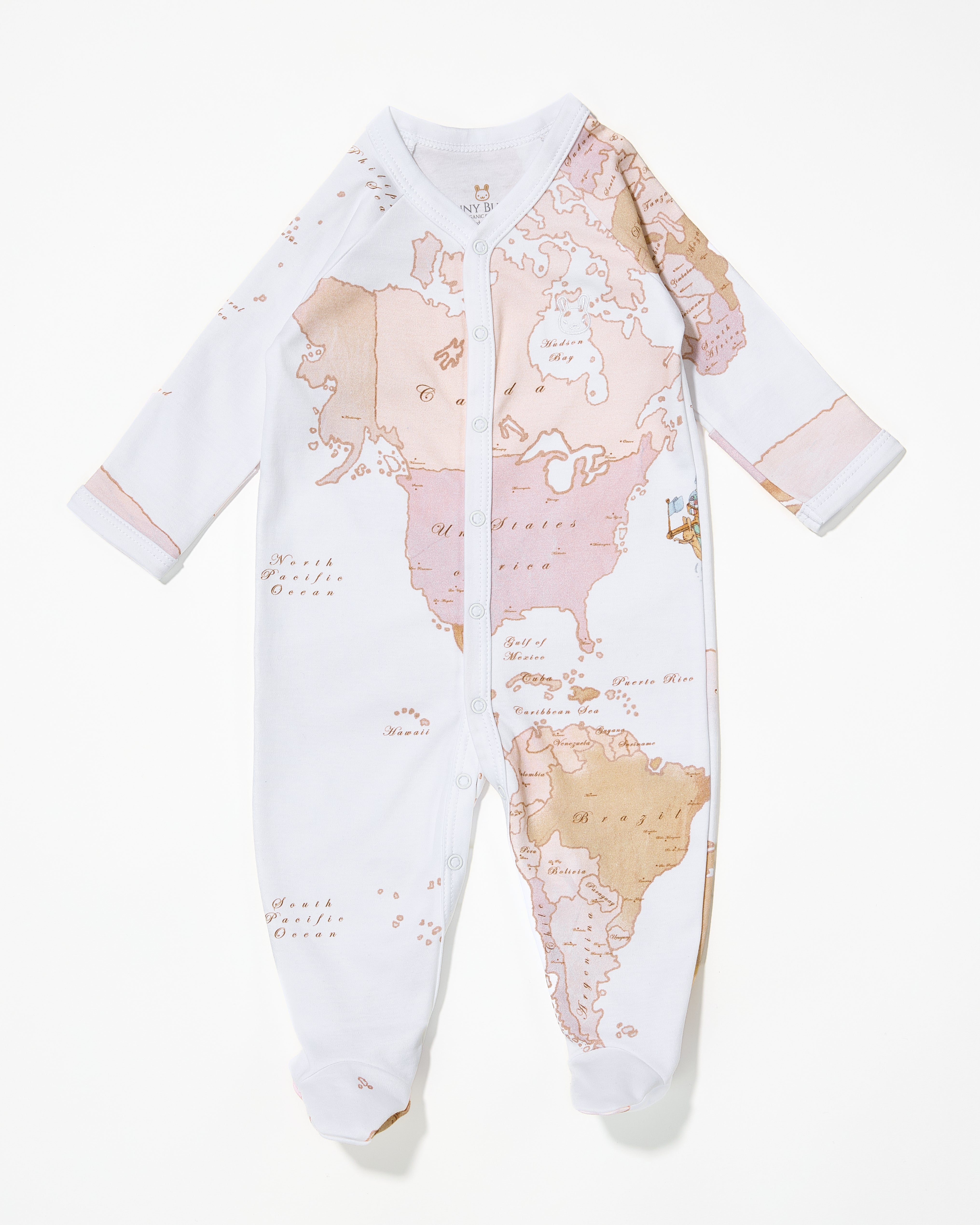 Organic Pima cotton Footie