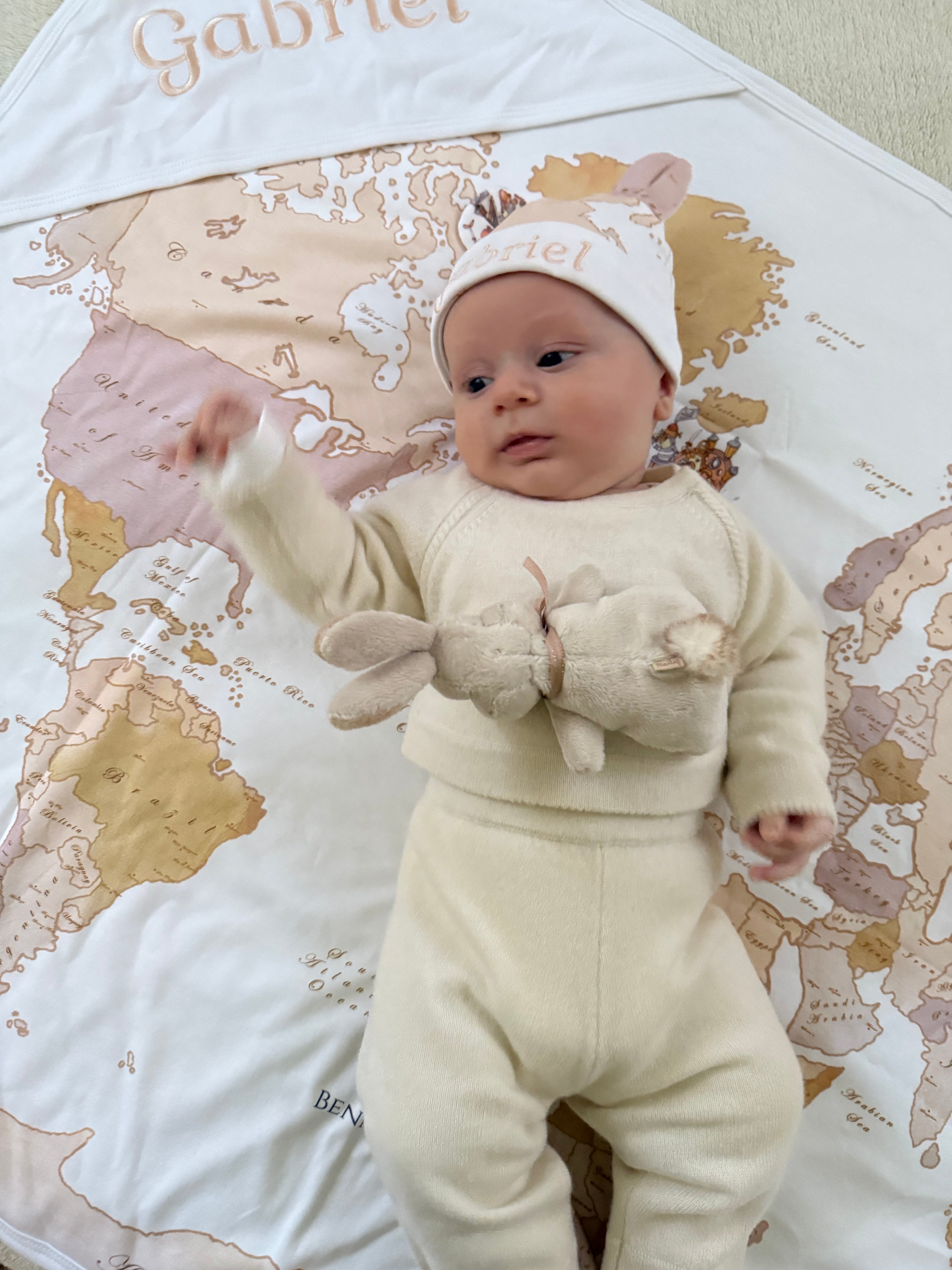 Around the World Bear Hat